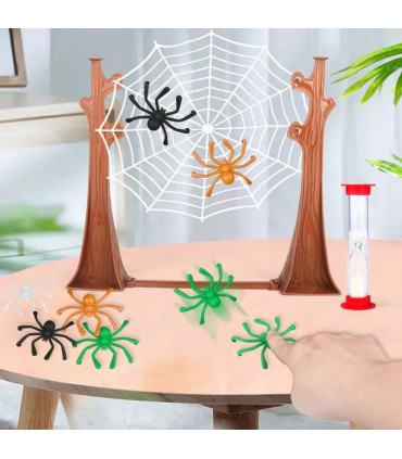 [XL11701A] Jeu d\'araignée rebondissante pour enfants, jouets amusants pour fête de famille, ara