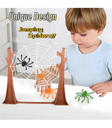 [XL11701A] Jeu d\'araignée rebondissante pour enfants, jouets amusants pour fête de famille, ara