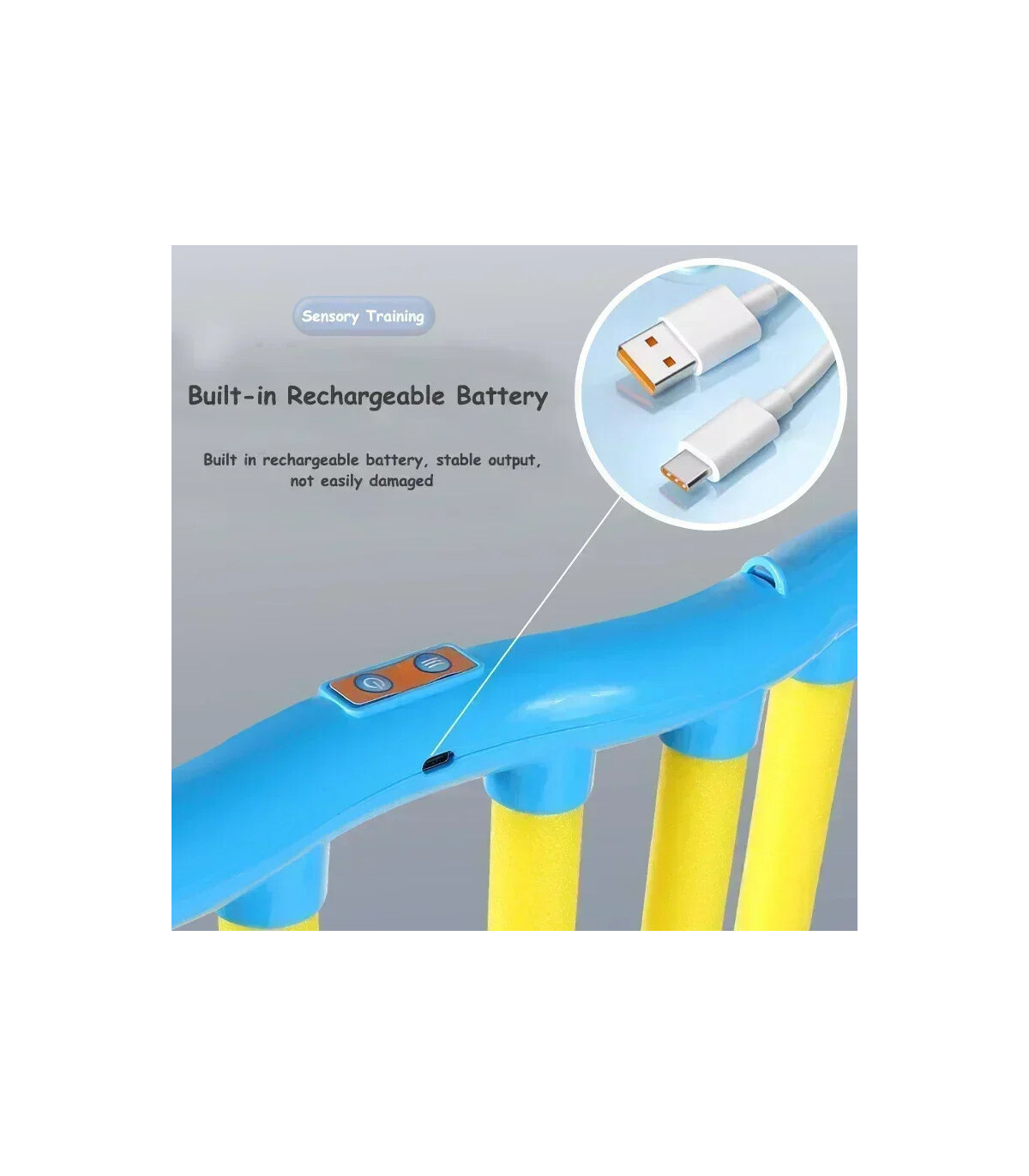 [YELLOW] Défi chute de bâtons jeu enfants bâton attraper jouet formation capacité de réaction é