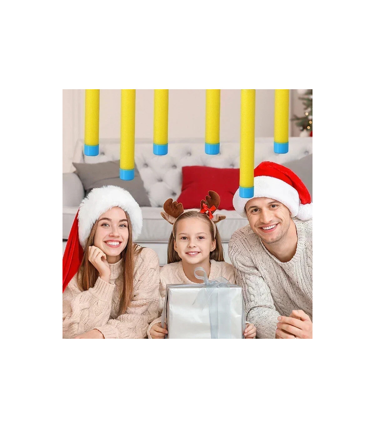 [YELLOW] Défi chute de bâtons jeu enfants bâton attraper jouet formation capacité de réaction é