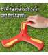 [1Pcs random] Jouet Boomerang doux pour enfants, croix à trois feuilles, disque volant en plein