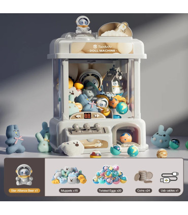 [867CZ1] Machine à griffes télécommandée, machine de jeu de poupée à clip, jouet de poupée