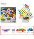 [64 Pcs] Puzzles Tetra Tower Fun Balance blocs de construction empilables jeu de société pour e