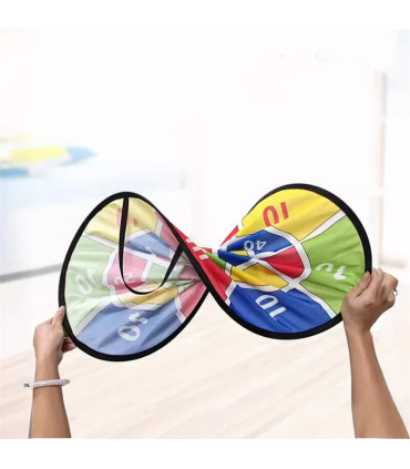 [12 Balls Set] Jeu de fléchettes collants pour enfants, 12 balles, grande taille 66cm, cible in