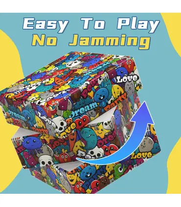 [Skull graffiti] Cube magique 3x3x3, crâne imprimé UV 3D, graffiti, puzzle anti-Stress, jeu pro