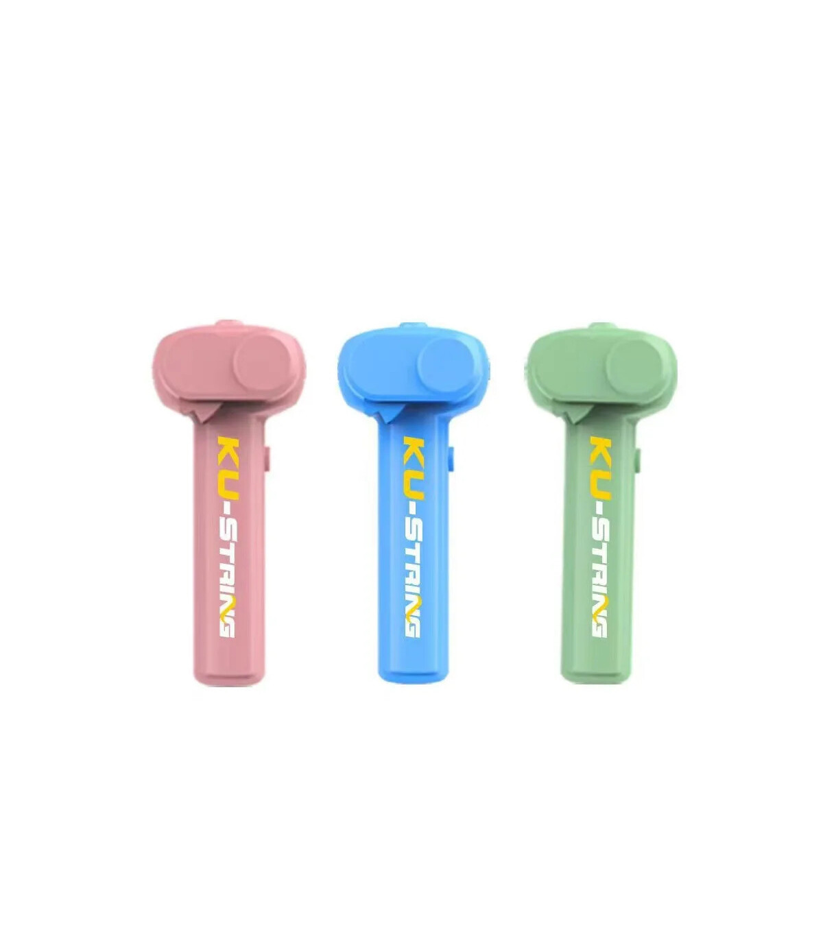 [Green] Jouet de lanceur de corde de propulseur de corde d\'hélice électrique amusant sans batte