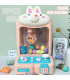 [Rabbit 10 Dolls] Mini jouets Machine à griffes jouets pour enfants jeu à commande automatique 