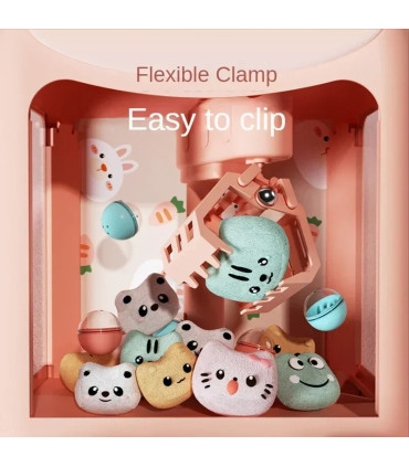 [Rabbit 10 Dolls] Mini jouets Machine à griffes jouets pour enfants jeu à commande automatique 