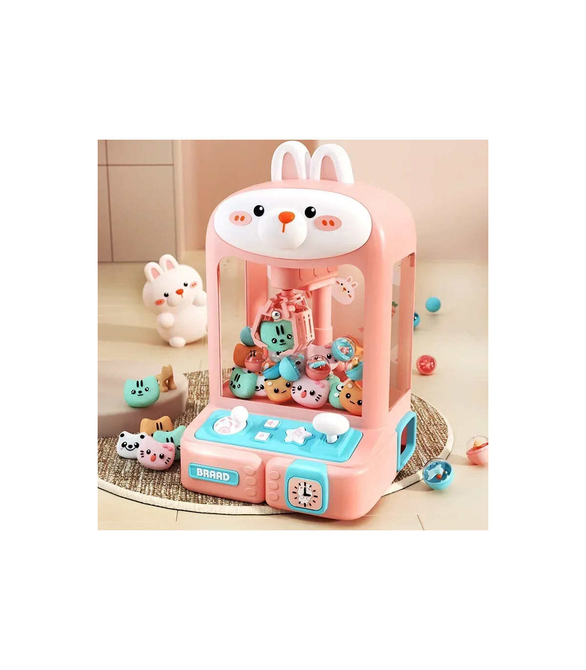 [Only 30 Dolls Random] Mini jouets Machine à griffes jouets pour enfants jeu à commande automat