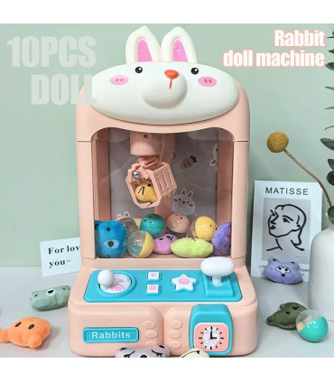 [Only 30 Dolls Random] Mini jouets Machine à griffes jouets pour enfants jeu à commande automat