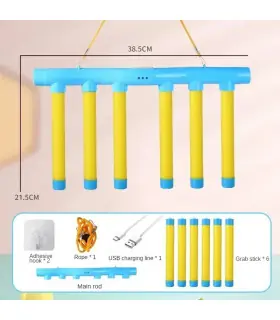 [Blue Crossbar] Jeu de bâtons de chute de défi amusant, pour l\'entraînement, capacité de réacti