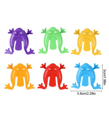 [30pcs] 10-50 pièces drôle saut grenouille enfants rebond Fidget jouet garçon fille fête d\'anni