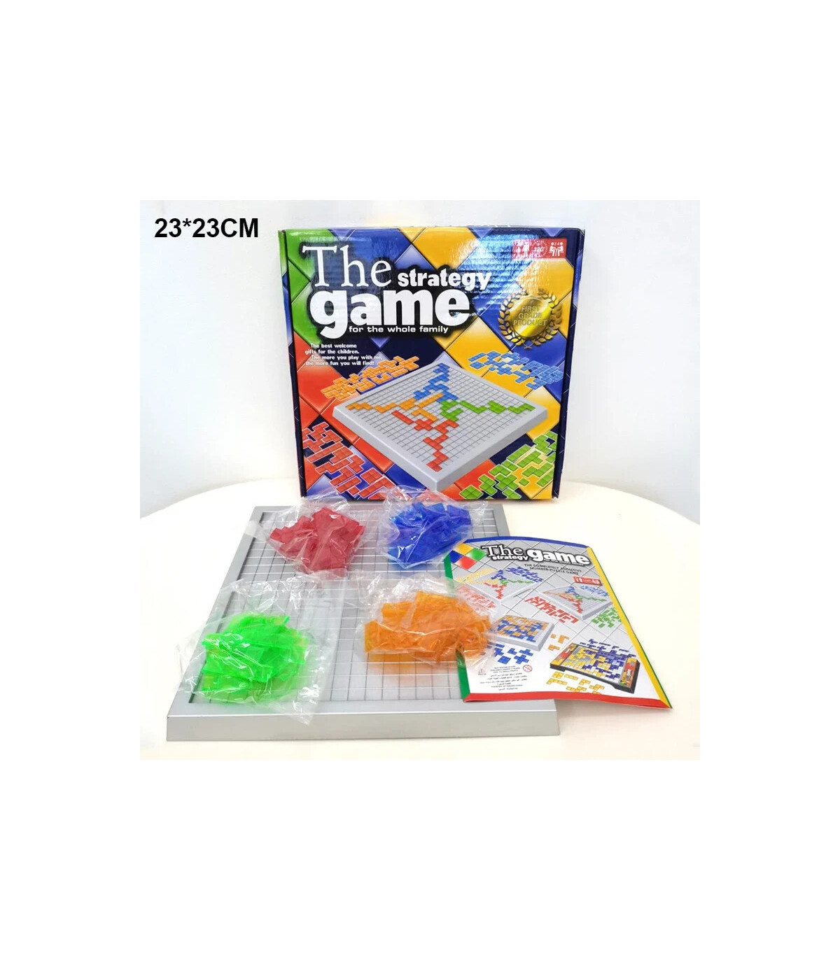 [4 Player] Puzzle intellectuel pour enfants, planche de stratégie, jouets éducatifs, jeu de car