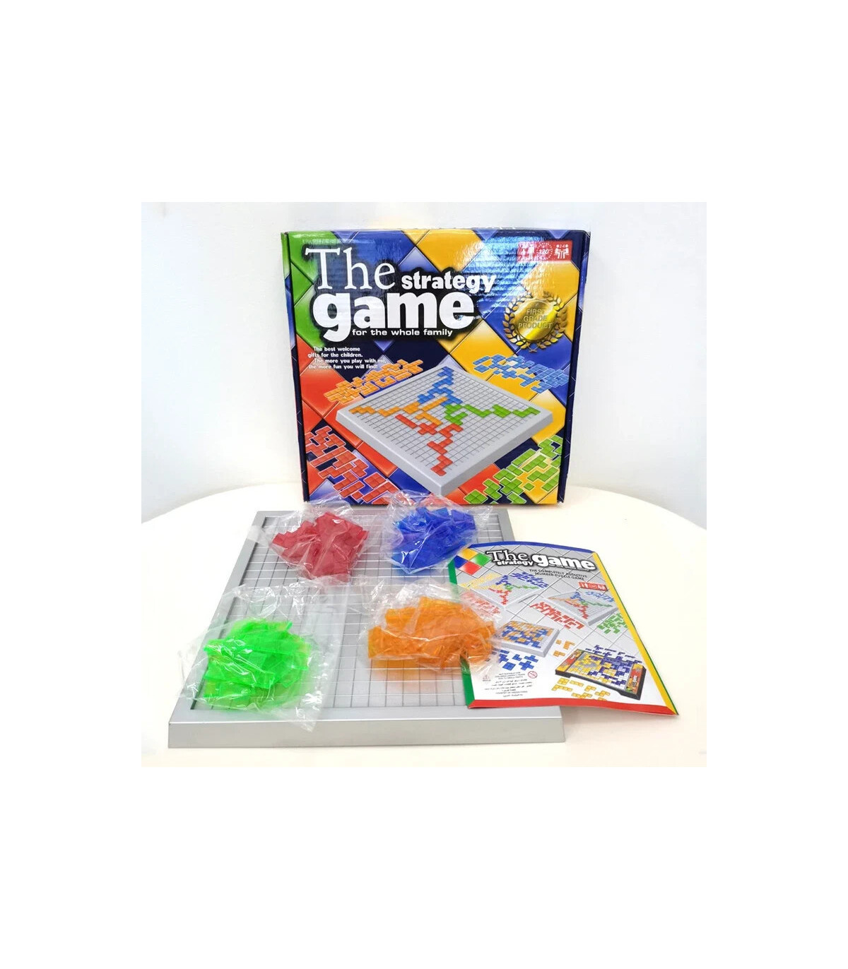 [4 Player] Puzzle intellectuel pour enfants, planche de stratégie, jouets éducatifs, jeu de car