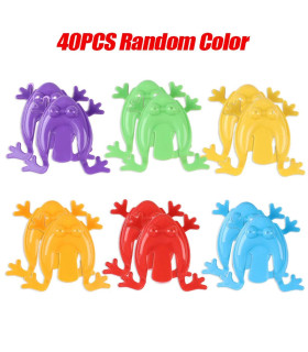 [40pcs] 10-50 pièces drôle saut grenouille enfants rebond Fidget jouet garçon fille fête d\'anni