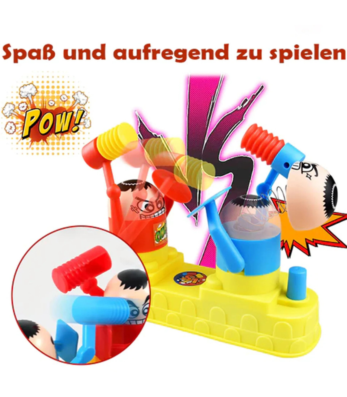 [Large] Combat boxe guerrier famille jeu ensemble Parent enfant amusant interactif bureau Puzzl