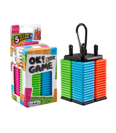 [Multicolore] Jeu de Puzzle Gomoku Portable pour enfants, jeu de société de table en plein air 