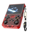 [R36XX Red 256G] R36S updated R36XX retro Portable Linux ARKOS 3.5 inch IPS gaming console