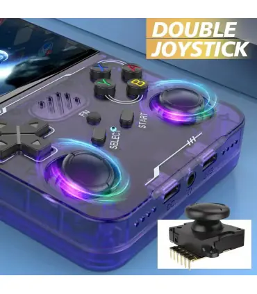 [R36XX Orange 128G] R36S mis à jour R36XX rétro Console de jeu Portable Linux ARKOS 3.5 pouces 