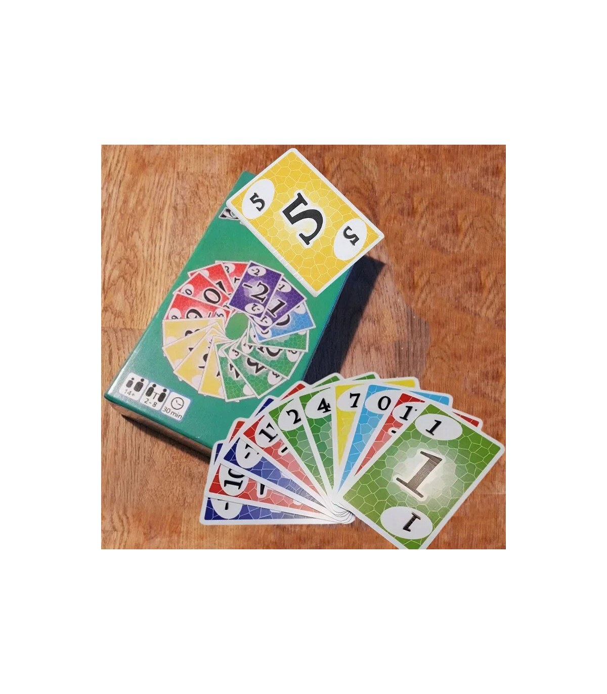 [1 Box] Jeux de cartes Fête des tables pour toute la famille Deck Box Wit Jeux de collectif soc