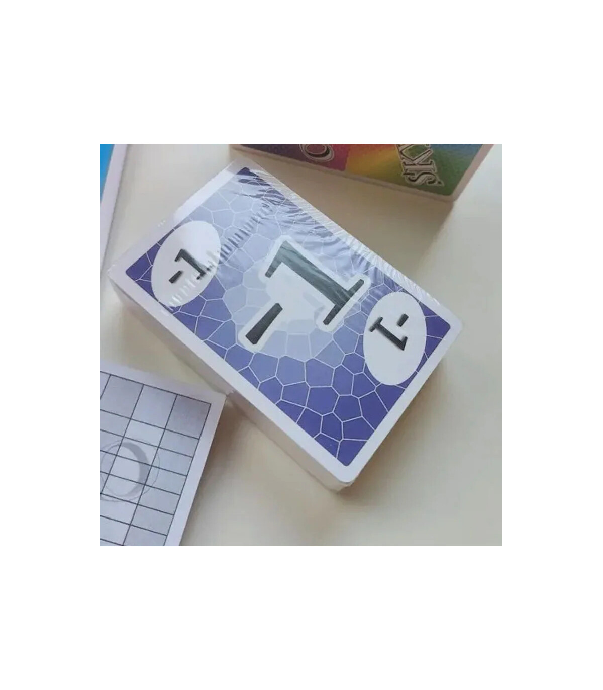 [1 Box] Jeux de cartes Fête des tables pour toute la famille Deck Box Wit Jeux de collectif soc