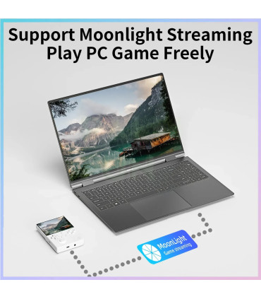 Console de jeu portable rétro avec 64GB de stockage