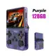 [Purple 128GB] Console de jeu vidéo Portable rétro rouge R36S, 128 go, système Linux, écran IPS
