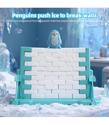 [1 Set] Sauver le jeu de pingouin, jouet d\'interaction Parent-enfant, bloc de glace, Puzzle, je