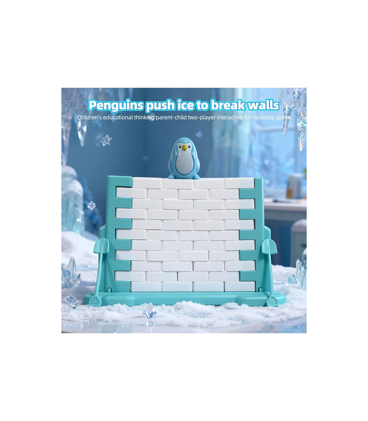 [1 Set] Sauver le jeu de pingouin, jouet d\'interaction Parent-enfant, bloc de glace, Puzzle, je