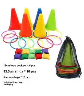 [A with 10 sandbags] 1 ensemble de jouets d\'extérieur pour enfants et adultes, jeux de fête, je