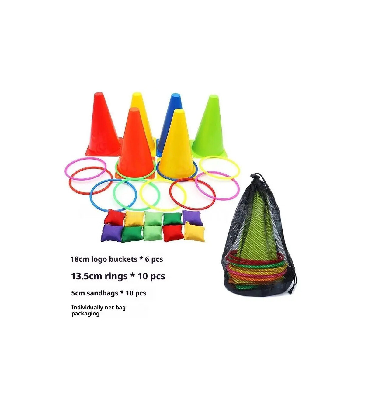 [A with 10 sandbags] 1 ensemble de jouets d\'extérieur pour enfants et adultes, jeux de fête, je