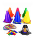 [B] 1 ensemble de jouets d\'extérieur pour enfants et adultes, jeux de fête, jeu de lancer d\'ann