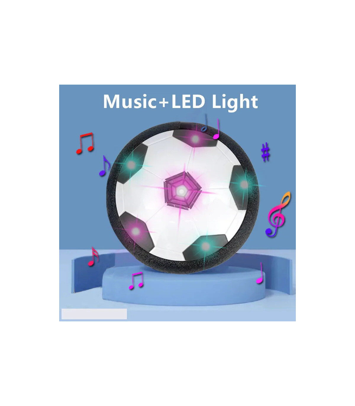 [With Music and Light] Hover ballon de Football jouets pour enfants Football flottant électriqu