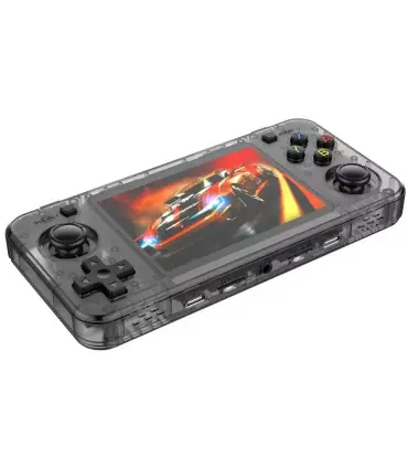 [R36H Black 64G] Console de jeu vidéo Portable R36S/ R36H, système Linux, écran IPS de 3.5 pouc