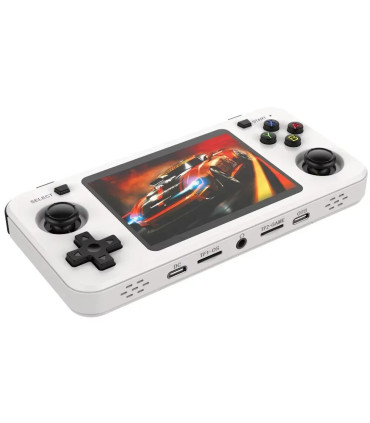 R36H White console portable vue frontale écran