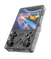 [R36S PLUS Black 64G] Portable video game console R36S/ R36H, Linux system, 3.5 inch IPS screen