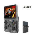 [Black 128G] Portable video game console R36S / R36H, Linux system, 3.5 inch IPS screen.