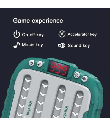 [Small pink] Machine de jeu de puzzle de musique électronique, poches Montessori, jouet de voya