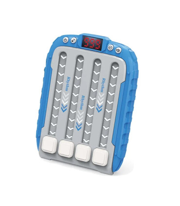 [Big blue] Machine de jeu de puzzle de musique électronique, poches Montessori, jouet de voyage