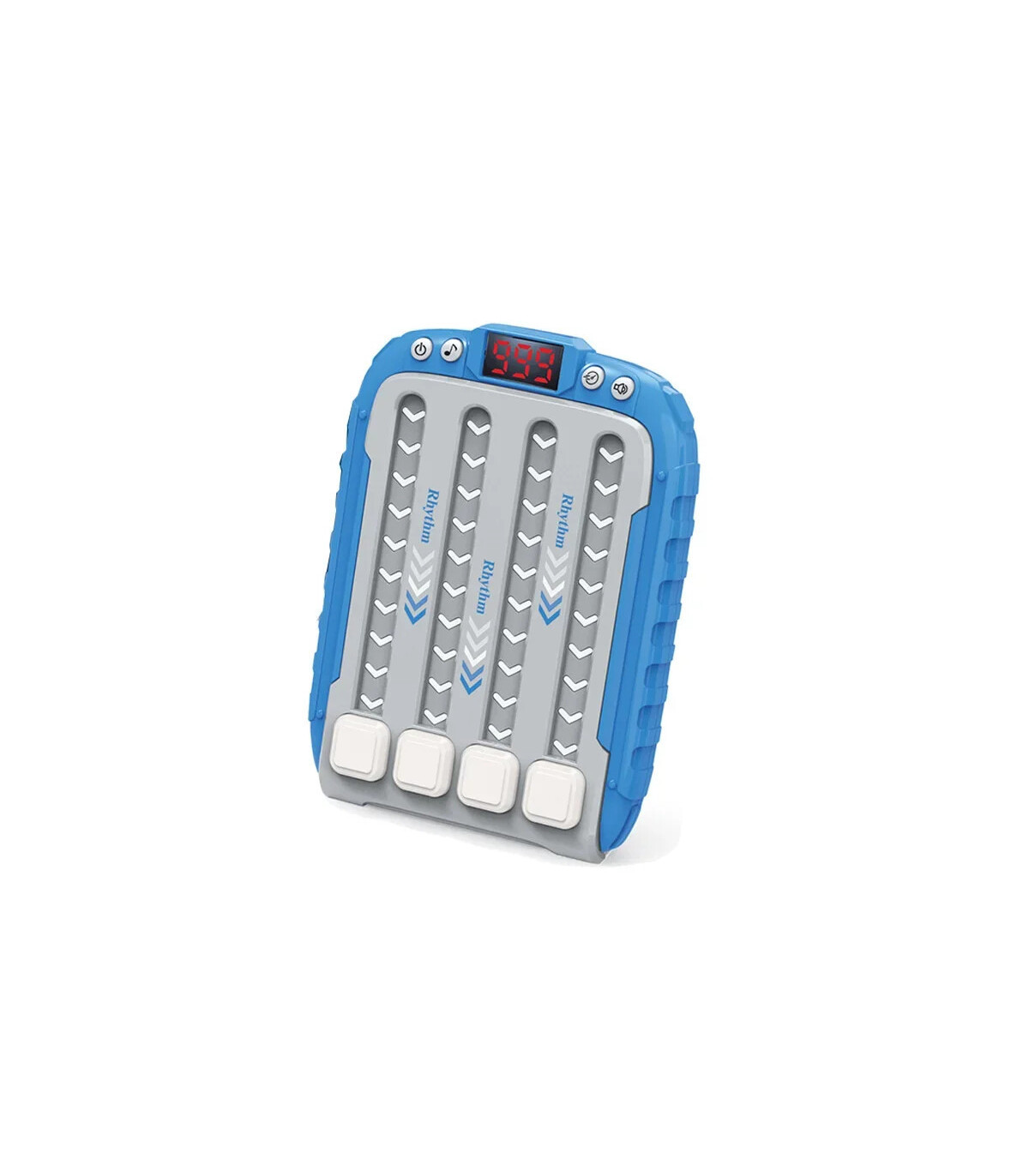 [Big blue] Machine de jeu de puzzle de musique électronique, poches Montessori, jouet de voyage