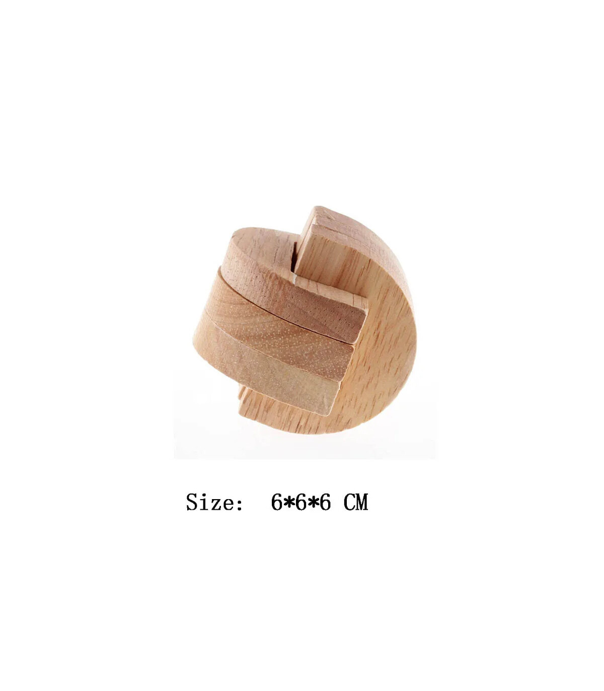 ER060- Puzzle bois Lu Ban jeu cerveau 3D