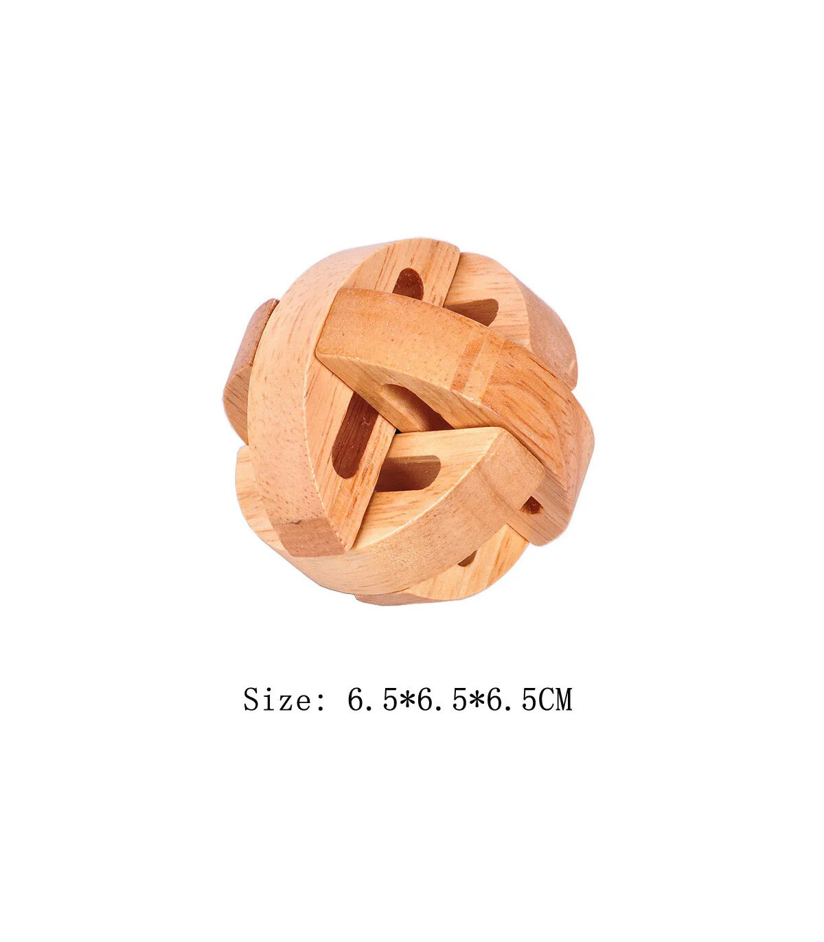 FY055- Puzzle en bois Lu Ban jeu casse-tête 3D