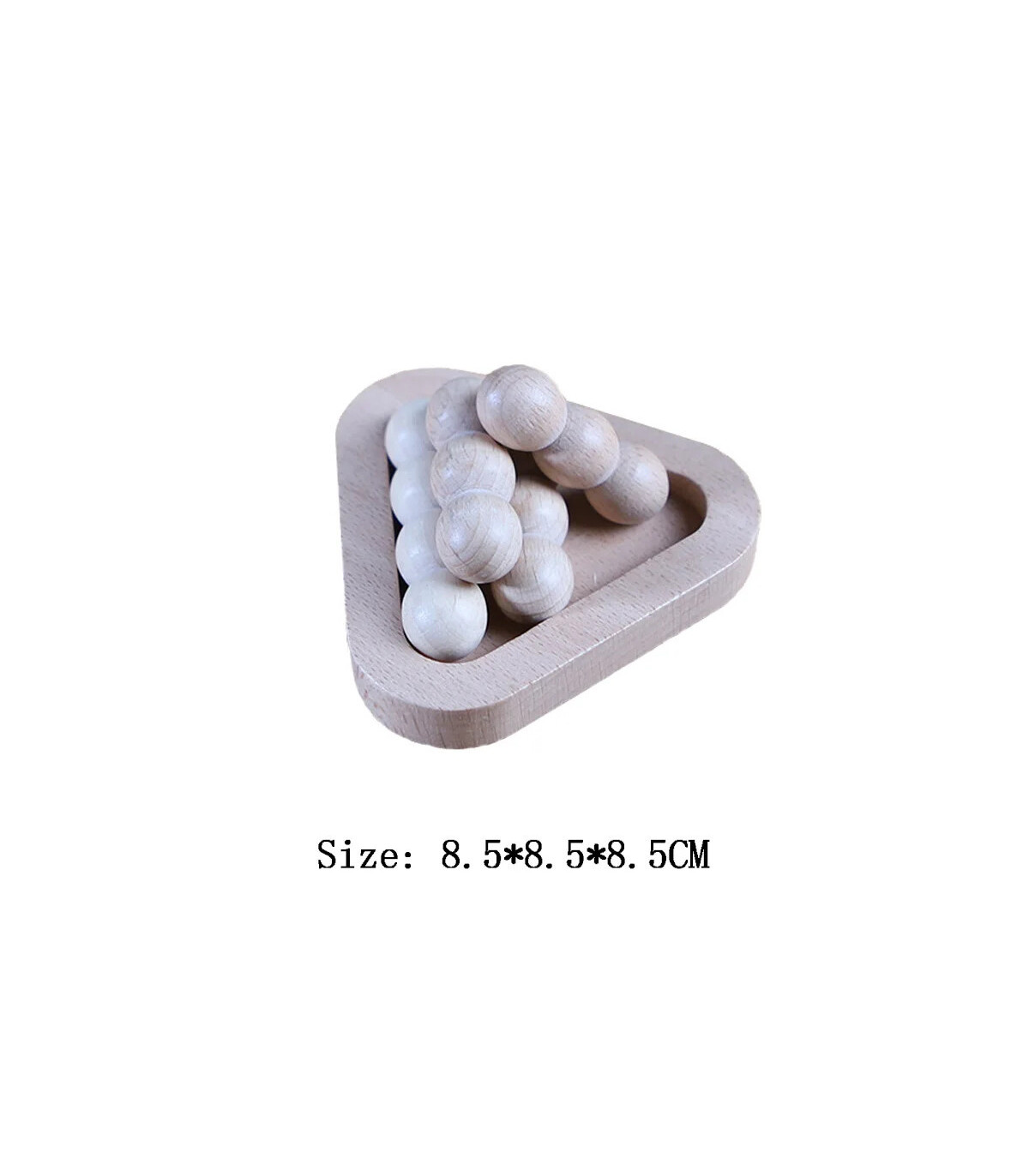 QM060- Puzzle bois Lu Ban casse-tête 3D vue complète