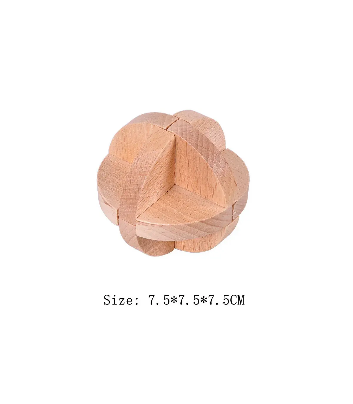 [YF065-030] Puzzle en bois Lu Ban, jeux de cerveau, jeux IQ pour enfants et adultes, Casse-tête