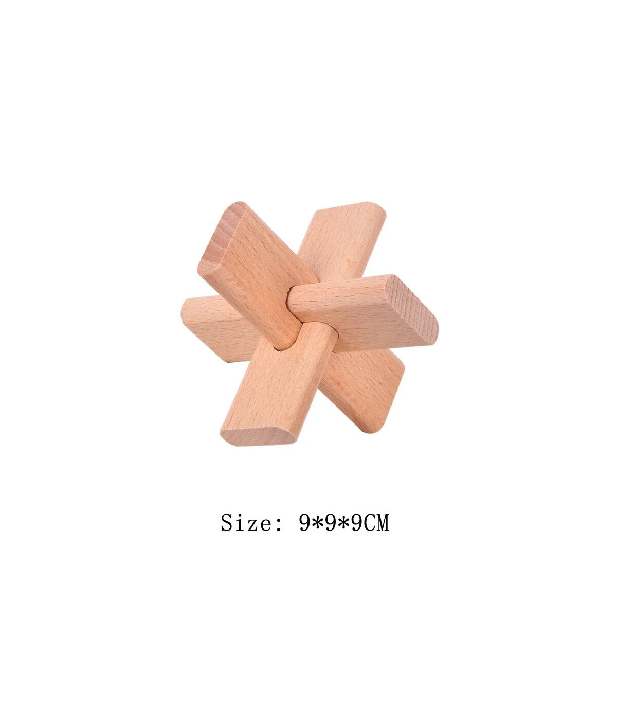 FR045-Ban puzzle bois Lu Ban complet