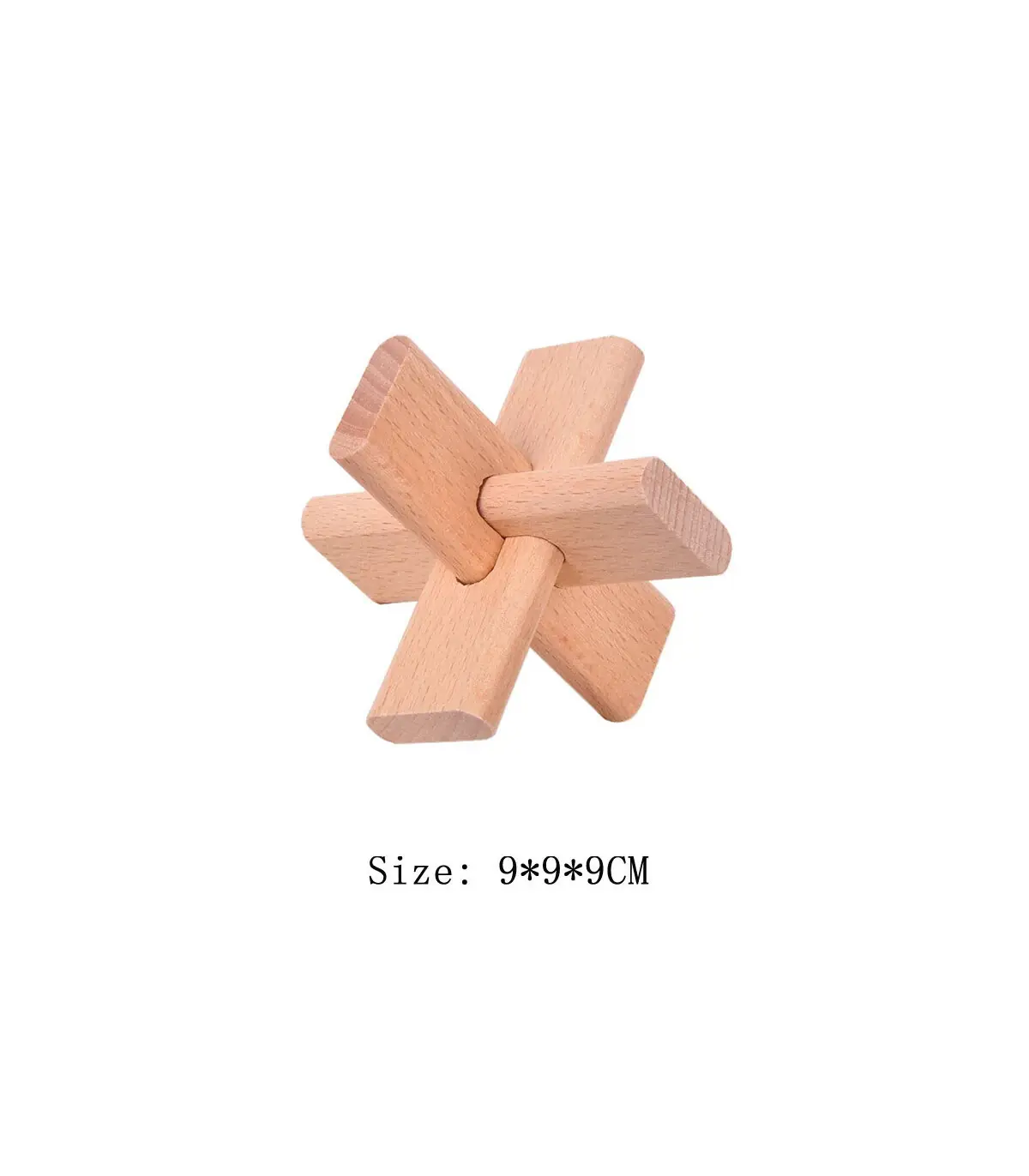 [FR045-020] Lu Ban Puzzle jouets en bois pour le cerveau, jeux IQ pour enfants et adultes, Cass