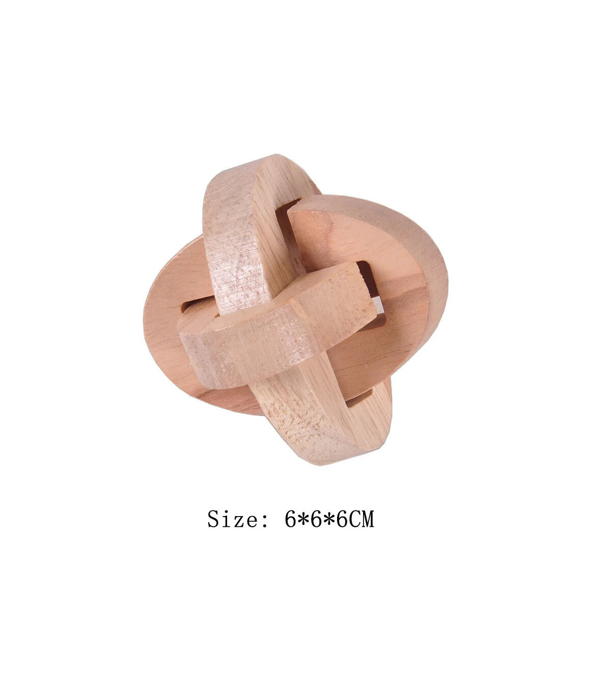 VX055 puzzle en bois Lu Ban vue complète