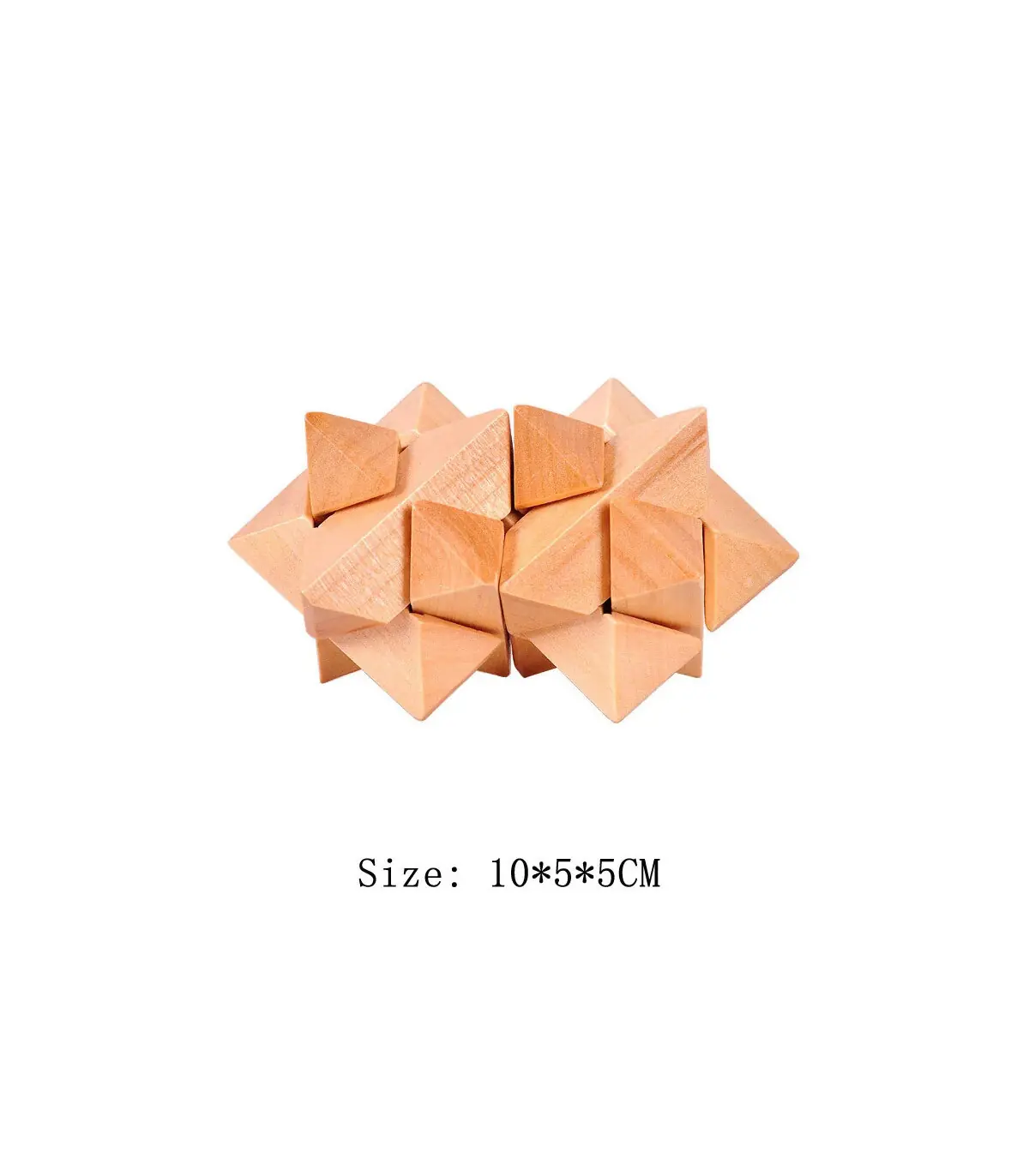 [TU055-040] Puzzle en bois Lu Ban jouets cerveau jeux IQ pour enfants et adultes Casse-tête Rom