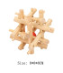 [YB055-035] Puzzle en bois Lu Ban jeux de cerveau pour enfants et adultes Casse-tête Rompecabez