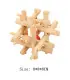 [YB055-035] Puzzle en bois Lu Ban jeux de cerveau pour enfants et adultes Casse-tête Rompecabez